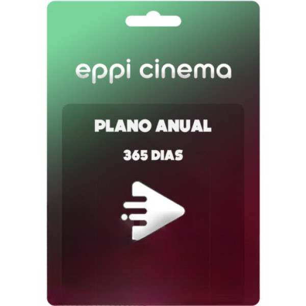 Cartão Eppi Cinema Anual - Maratone Filmes e Séries por 1 Ano