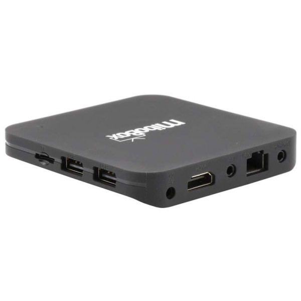 Receptor Fta Mibobox H265 Ultra HD 4K Wifi Bivolt Preto